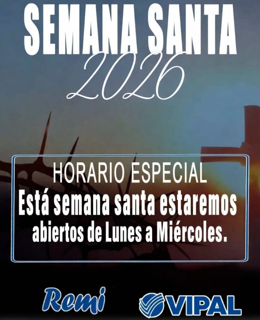 Horario de Semana Santa 2026